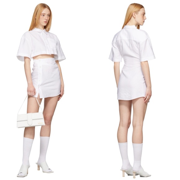 Jacquemus White 'La Robe Arles' Dress - Picture 1 of 5